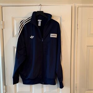 Adidas Dark Blue Varsity Jacket
